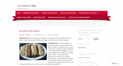 Desktop Screenshot of cocinademeg.com