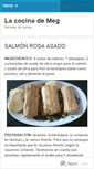 Mobile Screenshot of cocinademeg.com